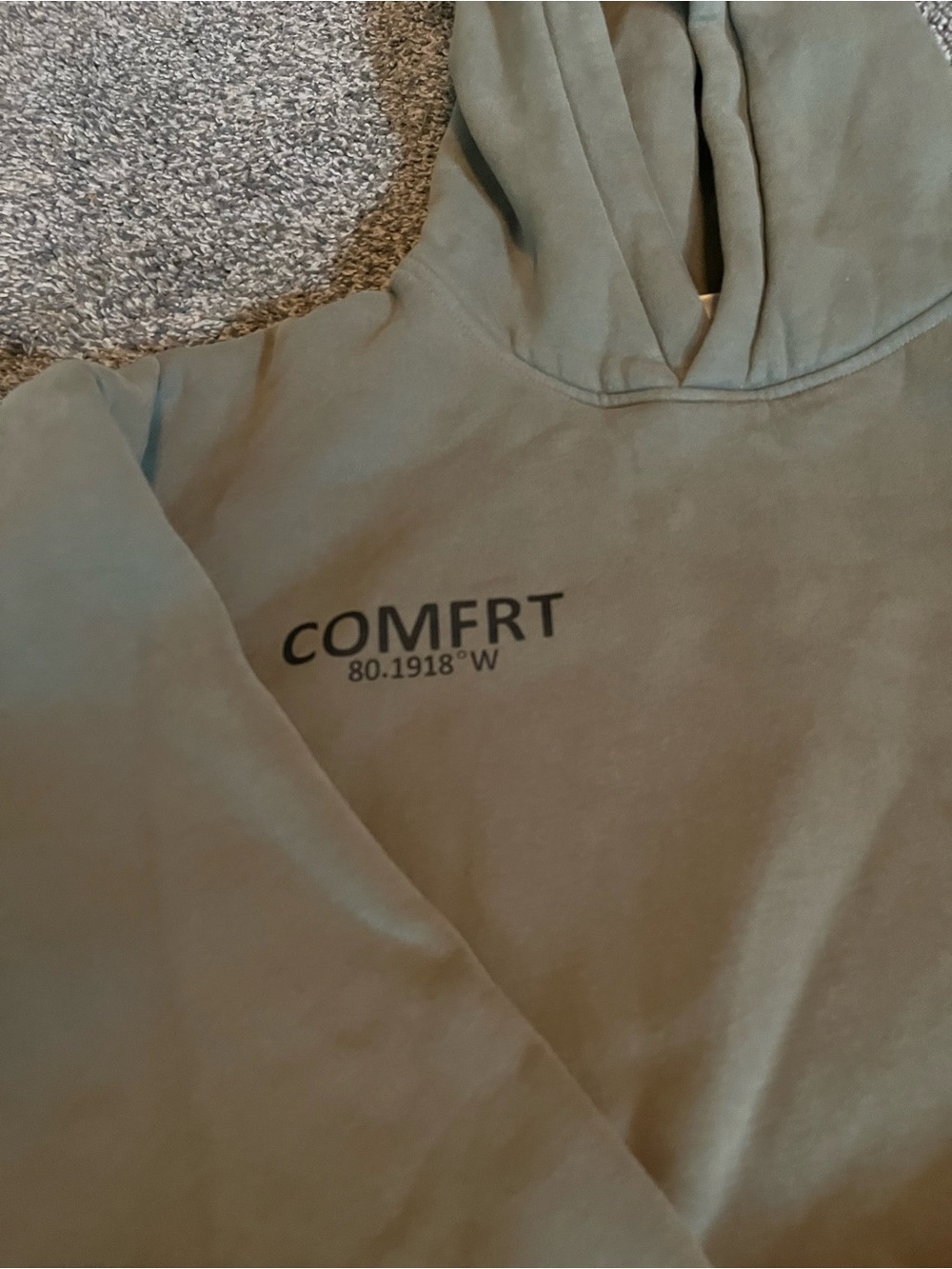 COMFRT Olive Green Women's Pullover Hoodie